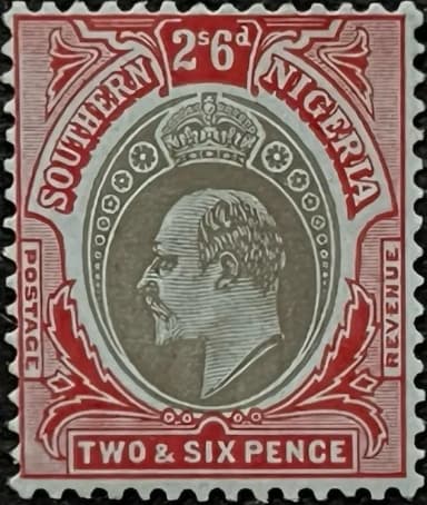 Southern Nigeria SG 41 – King Edward VI